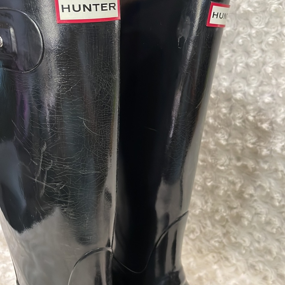 Hunter original tall gloss boots - Picture 6 of 16